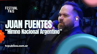 Himno Nacional por Juan Fuentes en Jesús María  Festival País 2024 [upl. by Goodwin]