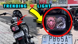 Trending Custom Backlight ❤️‍🔥 Price 1…… 🤔 Modified Splendour 🚀 [upl. by Nelda]