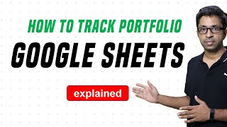 How to Track Your Portfolio in Google Sheets for FREE [upl. by Ferretti]