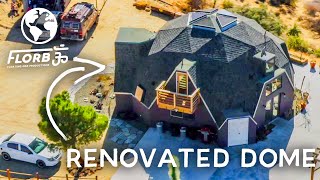 Luxury Off Grid Geodesic Dome Home Tour [upl. by Llerdnam516]