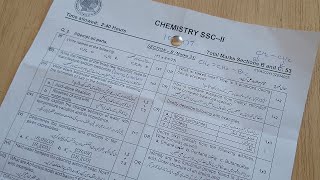 Chemistry 10 SSC2 Annual Exam 2024 Federal Board [upl. by Kay827]