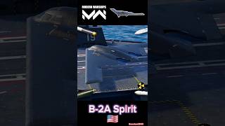 B2A Spirit damage test  AC Bundle Bomber  Modern Warships modernwarships [upl. by Tterraj484]