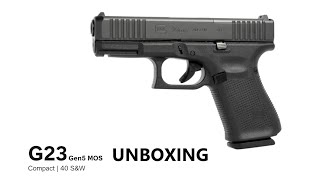 Glock 23 MOS Gen 5 Unboxing [upl. by Salohci]