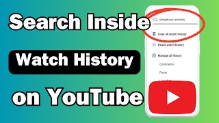 How To Search inside youtube watch history [upl. by Leveroni80]