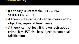 Introduction to Criminological Theory What is a Theory [upl. by Jeniece]