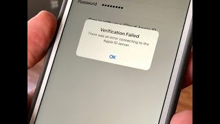 How To Fixquot Verification Failed Error Apple ID On iPhone 2023 [upl. by Eico]