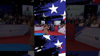 Univision Accidentally Reveals Teleprompter Use During Kamala Harris Town Hall [upl. by Stephi]