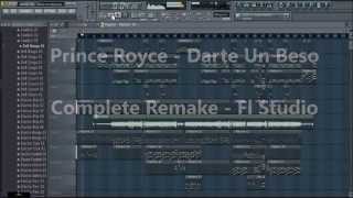 Prince Royce  Darte Un Beso FLP FL Studio  Complete Descarga Download Remake [upl. by Brinna]