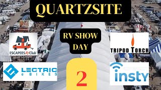 QUARTZSITE RV SHOW DAY TWO [upl. by Tibold]