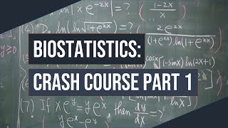 Biostatistics for Medical Students Part 1  Crash Course READ DESCRIPTION [upl. by Hgielhsa]