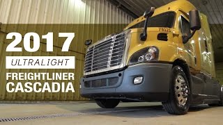 2017 Ultralight Freightliner Cascadia Truck Tour [upl. by Enelhtak3]