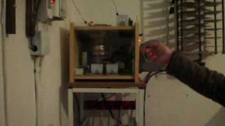 LINEAR HF 5KW1700khz AM TUBE SRL459 amerikanos ptolemaida greece part1 [upl. by Graybill]