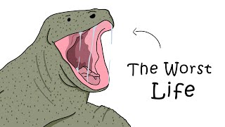 Why It Sucks to Be Born as a Komodo Dragon [upl. by Atsirak]