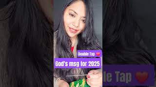 Gods msg for 2025😍✨️This is sign from universe🦋💫✨️Tarot Hindi Reading 💯 Timeless [upl. by Marmaduke]