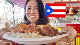 En Santurce Puerto Rico comida criolla café y jazz｜Puerto Rico vlog de una japonesa [upl. by Anaihs183]