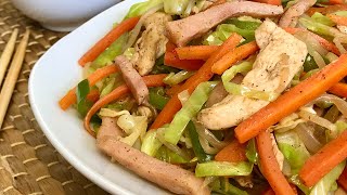 CHOP SUEY DE POLLO I RECETAS CHINAS 🥢🥢 [upl. by Trinia]