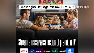 Westinghouse Edgeless Roku TV 32 Inch Smart TV review [upl. by Serra260]