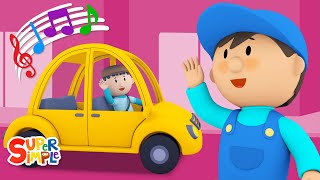 Driving In My Car  Carls Car Wash  Song for Kids [upl. by Chapin]