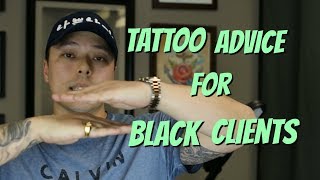 Tattoo Advice for People with Dark Skin [upl. by Bennion]