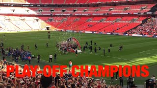 Rotherham vs Shrewsbury VLOG LEAGUE ONE PLAYOFF FINAL [upl. by Pettifer]