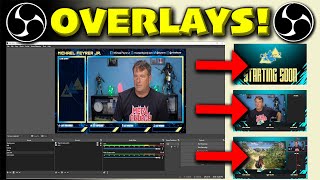 How to install and use overlays in OBS [upl. by Ocirled]