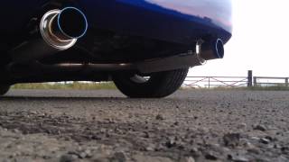 Kakimoto Regu 06ampR Exhaust on Nissan 350Z [upl. by Notneb]