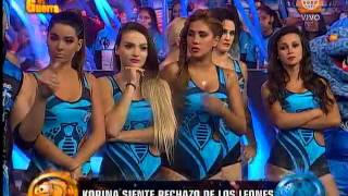 Esto es Guerra Korina no quiere estar en los Leones  05102015 [upl. by Oenire563]