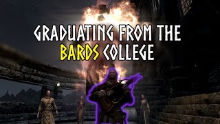 Completing my bard college courses in Skyrim [upl. by Ttereve]