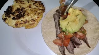 Tacos de Arrachera con Pico de Gallo  Wizards Grill [upl. by Ardnnek]