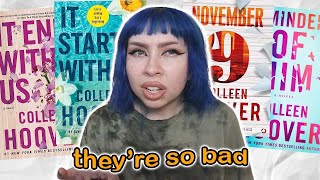 I Read Colleen Hoovers Most POPULAR Books They Suck [upl. by Ogg]