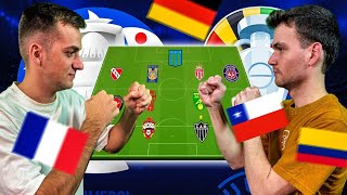 ADIVINA la SELECCIÓN de la EURO 2024 y de la COPA AMÉRICA por su XI [upl. by Alliuqahs]