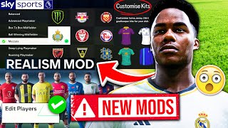 I Downloaded EVERY NEW FC 24 MOD and it FIXED Career Mode [upl. by Ellwood]