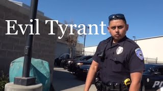 1st Amendment Audit Dinuba CA Baby Tyrant gets the SJVT treatment [upl. by Flanagan]