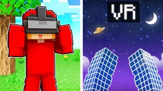 We Played VR in Minecraft [upl. by Bridgid249]