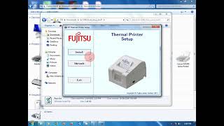 install driver printer fujitsu fp 1000 [upl. by Hauck]