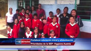 Acaxochitlán Hgo Fortalecer educación inicial y alfabetización [upl. by Amisoc]