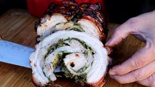 Porchetta von der Rotisserie [upl. by Nuj107]