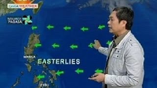 UH Easterlies nakakaapekto sa Luzon at Visayas [upl. by Alissa]