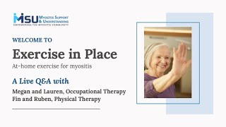 Exercise in Place AtHome Exercise for Myositis [upl. by Waxman]