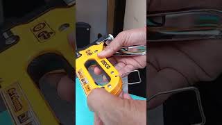 staple gun tacker review [upl. by Esor849]