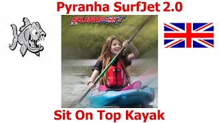 Pyranha Surf Jet 2 Sit on Top Kayak SOT [upl. by Sivert713]