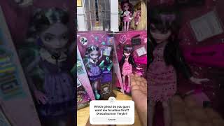 Monster High Fearbook Draculaura amp Twyla are here [upl. by Odnamla]