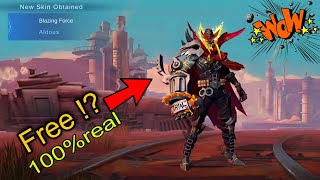 Aldous blazing force skin for free Unexpected skin🤯 mobilelegends aldousgameplay mlbb [upl. by Lindsey]