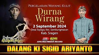 🔴 LIVE STREAMING WAYANG KULIT KI SIGID ARIYANTO  2 September 2024 [upl. by Grussing203]