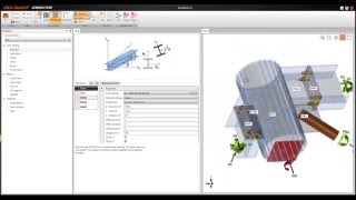 IDEA Connection workflow with SCIA Engineer [upl. by Kadner610]