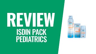 Isdin Pediatrics pack con Transparent Spray y Fusion Fluid Mineral Baby  DosFarma [upl. by Julieta]