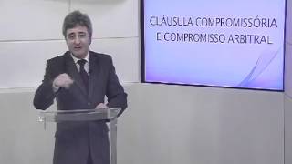 Cláusula compromissória e compromisso arbitral [upl. by Ylenaj615]