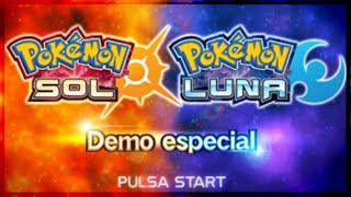 Pokémon Sol  Demo especial 😉 [upl. by Kamaria330]