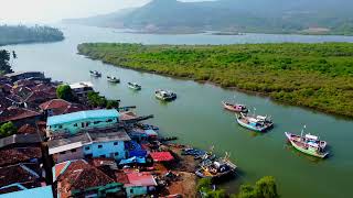 Kelshi Village Drone Shot  केळशी [upl. by Nnyleuqaj424]