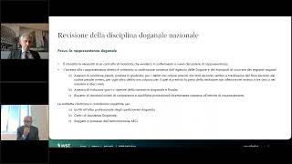 Aggiornamenti sulla Riforma della Disciplina Doganale Nazionale Approvazione del Testo Prelimin [upl. by Ardried]